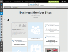 Tablet Screenshot of members.sarniadirect.info